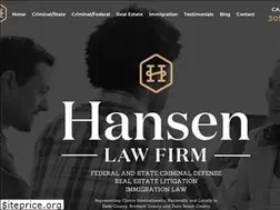 Sites similar to thehansenlawfirm.com