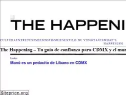 Sites similar to thehappening.com
