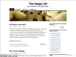 Sites similar to thehappylife.wordpress.com