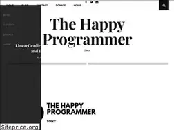 Sites similar to thehappyprogrammer.com