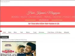 Sites similar to theharikumar.com