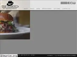 Sites similar to theharoldnyc.com