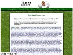 Sites similar to thehatchreport.com