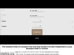 Sites similar to thehazeltonhotel.com