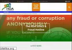 Sites similar to thehda.co.za