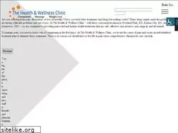 Sites similar to thehealthandwellnessclinickc.com