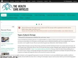 Sites similar to thehealthcarearticles.com