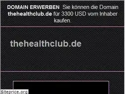 Sites similar to thehealthclub.de