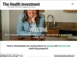 Sites similar to thehealthinvestment.com
