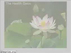 Sites similar to thehealthoasis.com