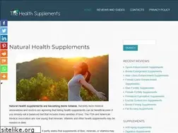 Sites similar to thehealthsupplements.com