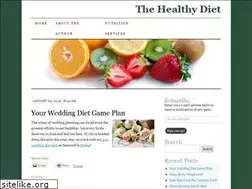 Sites similar to thehealthydiet.wordpress.com