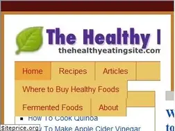 Sites similar to thehealthyeatingsite.com