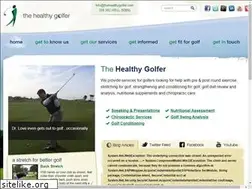 Sites similar to thehealthygolfer.com