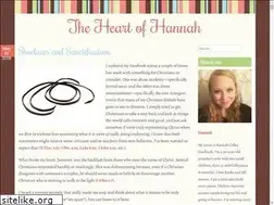 Sites similar to theheartofhannah.com