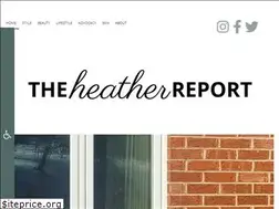 Sites similar to theheatherreport.com