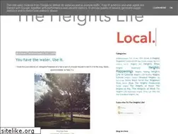 Sites similar to theheightslifehouston.blogspot.com