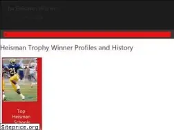 Sites similar to theheismanwinners.com