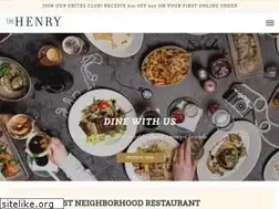 Sites similar to thehenryrestaurant.com