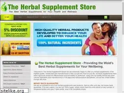 Sites similar to theherbalsupplementstore.com