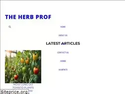 Sites similar to theherbprof.com