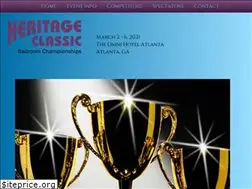 Sites similar to theheritageclassic.com
