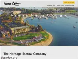 Sites similar to theheritageescrow.com