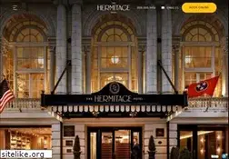 Sites similar to thehermitagehotel.com
