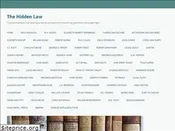 Sites similar to thehiddenlaw.wordpress.com