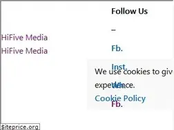 Sites similar to thehifivemedia.com