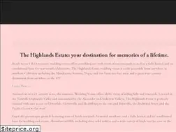 Sites similar to thehighlandsestate.com