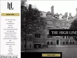 Sites similar to thehighlinehotel.com