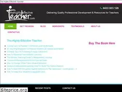 Sites similar to thehighlyeffectiveteacher.com