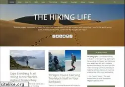 Sites similar to thehikinglife.com