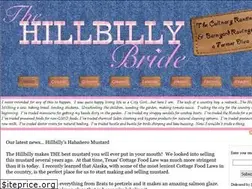 Sites similar to thehillbillybride.com