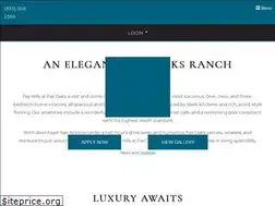 Sites similar to thehillsatfairoaks.com