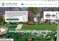 Sites similar to thehillschool.org