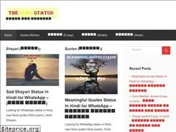 Sites similar to thehindistatus.in