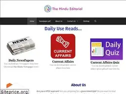 Sites similar to thehindueditorial.com