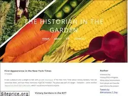 Sites similar to thehistorianinthegarden.com