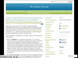 Sites similar to thehistoricpresent.com