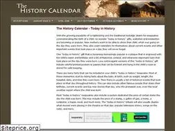 Sites similar to thehistorycalendar.com