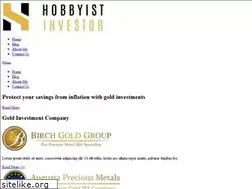 Sites similar to thehobbyistinvestor.com