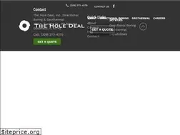 Sites similar to theholedealinc.com