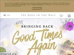 Sites similar to theholeinthewallbristol.co.uk
