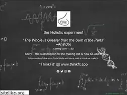 Sites similar to theholisticexperiment.com