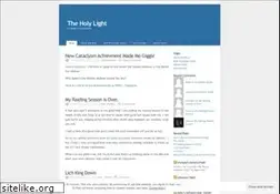 Sites similar to theholylight.wordpress.com