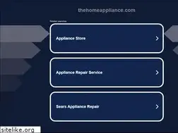Sites similar to thehomeappliance.com