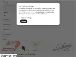 Sites similar to thehomebodysociety.etsy.com