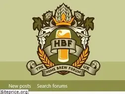 Sites similar to thehomebrewforum.co.uk